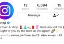 Instagram lanza una cuenta en @shop